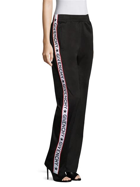 givenchy trousers womens|givenchy track pants.